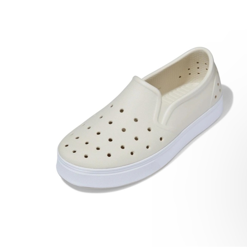 Kids Beige Slip-On Water Shoes like preppy crocs